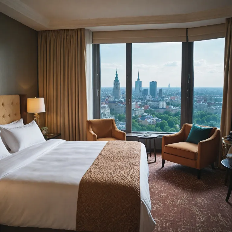 Experience refined comfort at city center luxury hotels in Warsaw